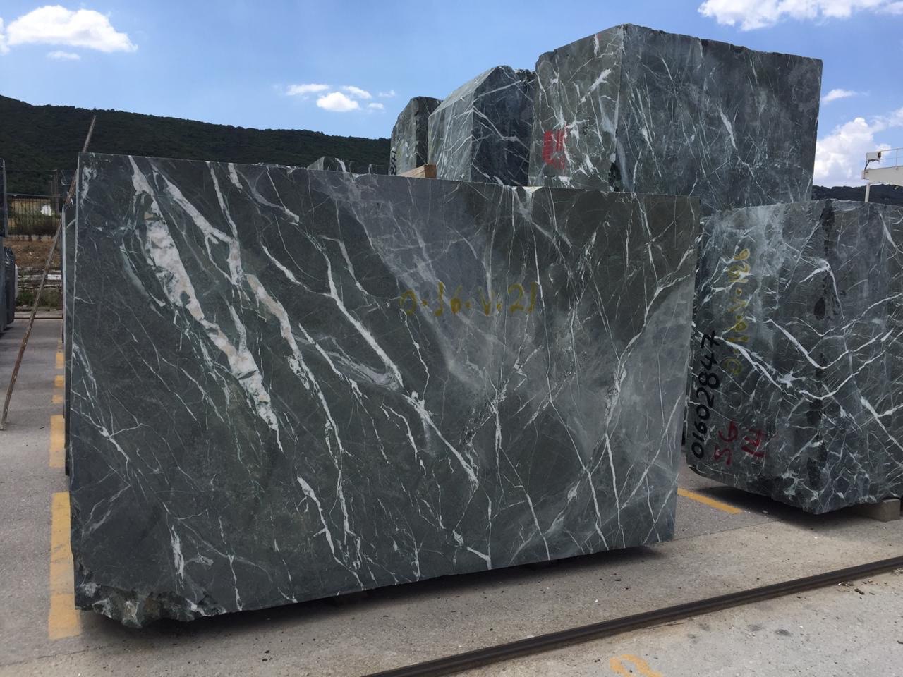 Marble blocks storage