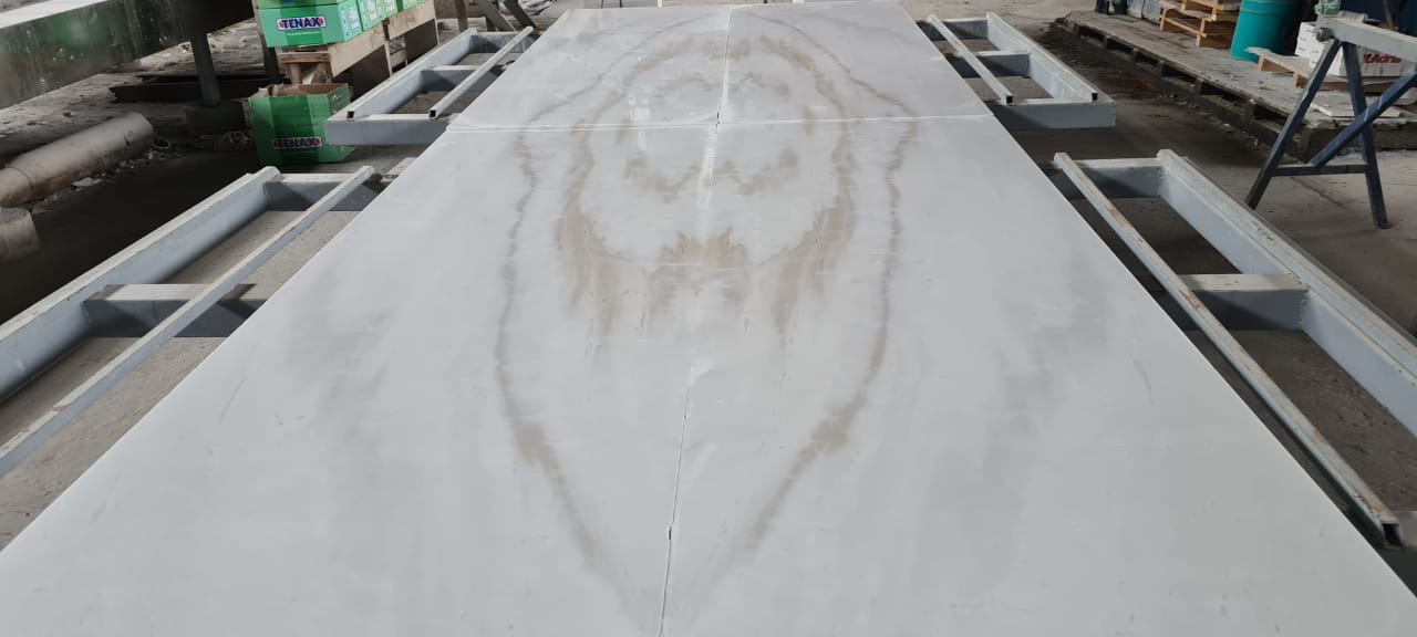 Bookmatch marble slabs